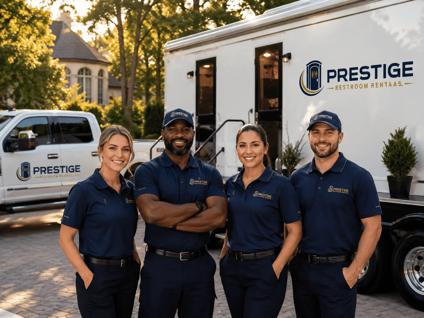 Trusted Luxury Portable Restrooms company in Hollytree, AL